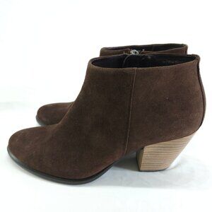 ECCO Womens Shape 55 Western Brown Suede Womens Bootie Size EU 41 / US 10-10.5